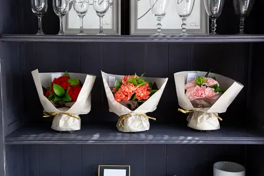 水換え不要でそのまま飾れる花束