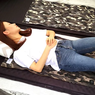 遠赤外線で体の芯から温める