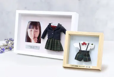 ミニチュアリメイク額装「思い出アフレーム」1