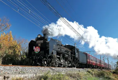 前回コラボ時の様子「SL2019ラストラン～マミーマート×森永～」