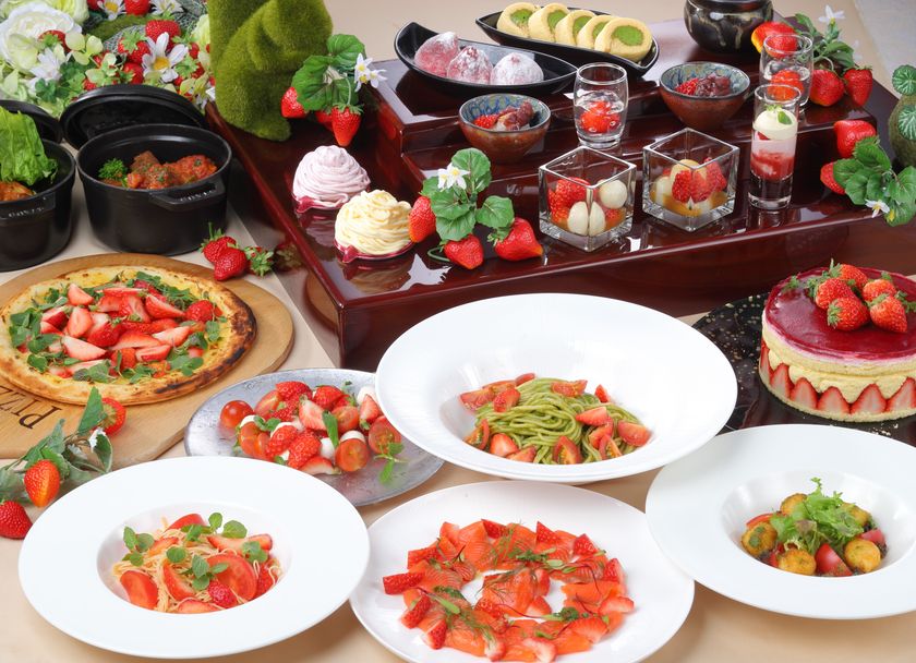 ホテル京阪 京都 グランデ
ストロベリースイーツブッフェ　
「＃いちご日和」を開催します