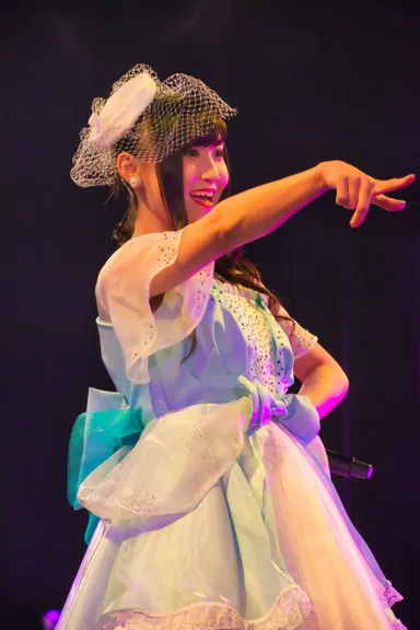 ファンの声援に最高の笑顔でこたえた