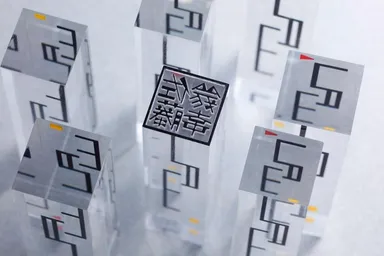 『dessin carre』印面イメージ