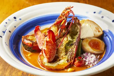 丸ごと一匹オマール海老らーめん　3,000円(リニューアル後価格訂正あり)