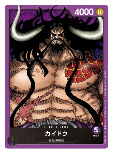 【リーダーカード】カイドウ