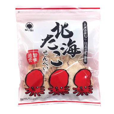 北海たこせんべい