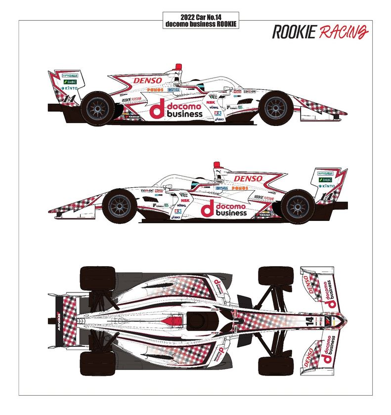 「docomo business ROOKIE」として、
トヨタのモータースポーツ活動をサポート