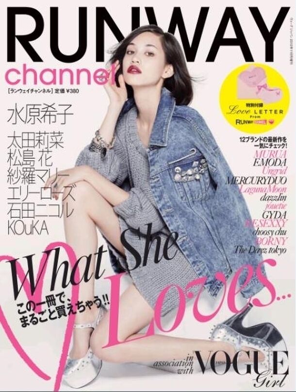 RUNWAY channel in association with VOGUE girl