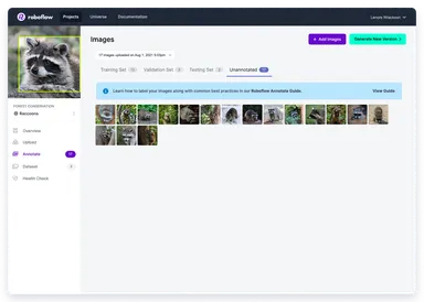 roboflow機能画面3