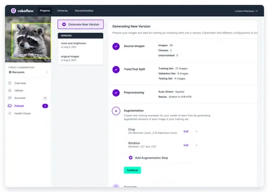 roboflow機能画面5