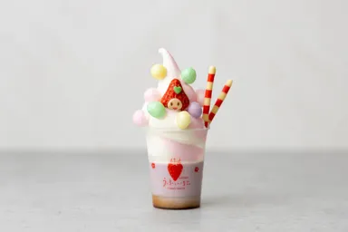 苺プリンパフェ