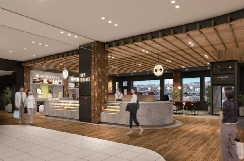 【近鉄リテーリング】
Time's Place西大寺に眺望ダイニングスペース
「VIEW TERRACE（ビュー・テラス）」がオープン！