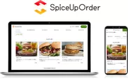 SpiceUp Order ロゴ＆画面イメージ