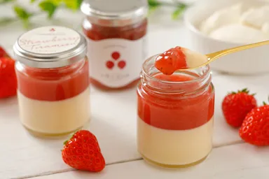 まろやかな口当たりと、完熟いちごの甘さが魅力