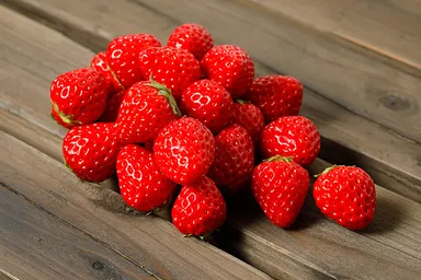 完熟いちごをたっぷり使用