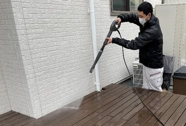 高圧水洗浄