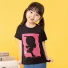 ドキンちゃん コキンちゃん 刺繍シルエットTシャツ(子ども) (1)
