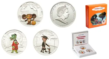 5ドルカラー銀貨 3種セット