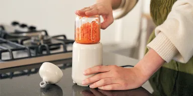 高速回転で撹拌