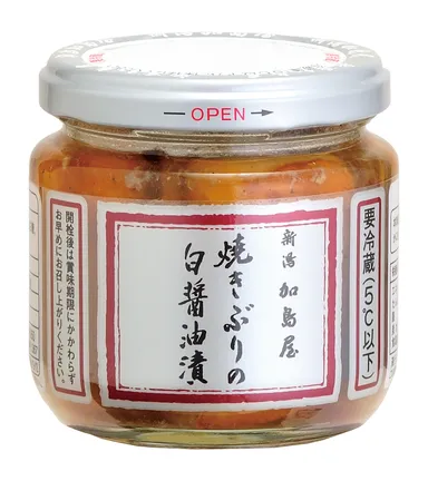 焼きぶりの白醤油漬 中ビン