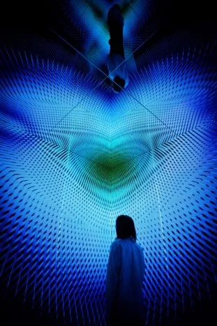 (参考)「LUMEN DIGITAL INSTALLATIONパラダイムシフト／KEIZO MATSUI+STARRYWORKS inc.」(2020)