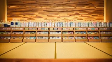 白雪ふきん　本店ギャラリー