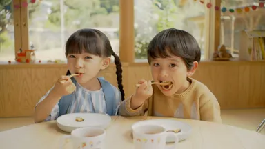 しいたけが大好きになった子供たち