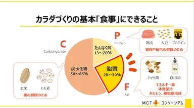 カラダづくりの基本「PFCバランス」