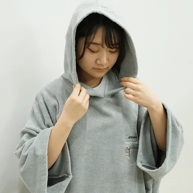 サウナポンチョGY(女性)