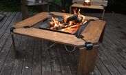 DIY未経験の方でも簡単に囲炉裏テーブルが作れる『RONOJI WOOD TABLE』