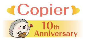 コピエ 10周年ロゴ