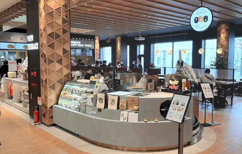 「Time's Place西大寺」に眺望ダイニングスペース
「VIEW TERRACE」が本日オープン！