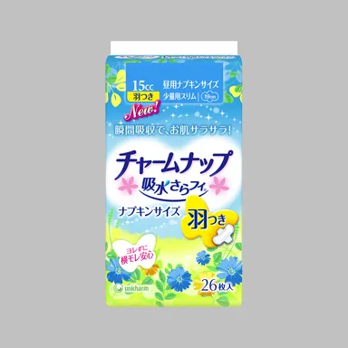 チャームナップ吸水さらフィ 羽つき 15cc