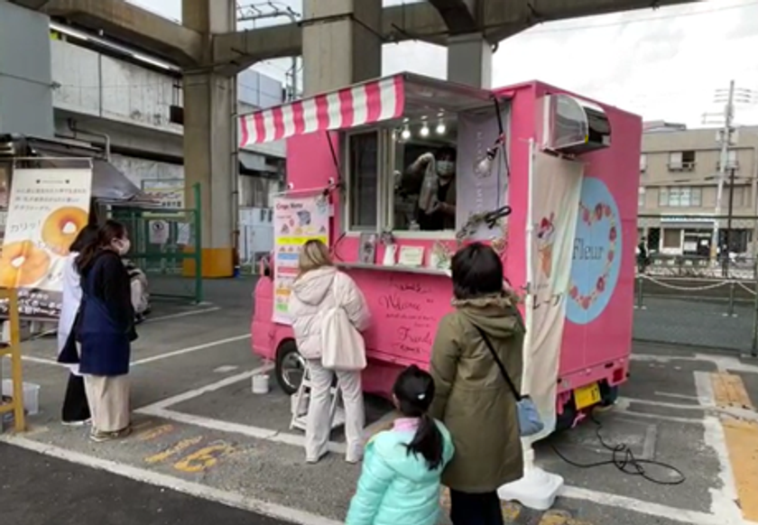 近鉄不動産×モビマル
キッチンカーを活用したまちおこし第2弾