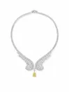Eagle Yellow Diamond Necklace