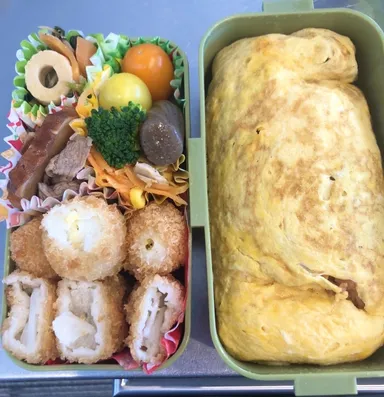 利用者様の実際の盛り付け例(2)