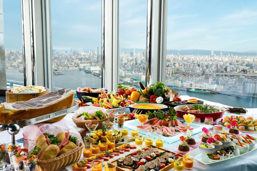 ホテル京阪 ユニバーサル・タワー
地上120メートルからの景色を見ながらプレミアムな朝食を味わえる特別プランを販売