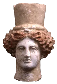 「女神頭部(デメテル)」(クラシック時代) 前4世紀