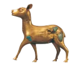 「牝鹿」(グレコ・バクトリア時代) 前2世紀