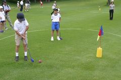 【ゴルフ体験の様子（イメージ）】（スナッグゴルフジャパン事務局提供）