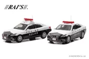 RAI'S 1/43 トヨタ クラウン ロイヤル (GRS210) 熊本県警察 / 沖縄県警察
