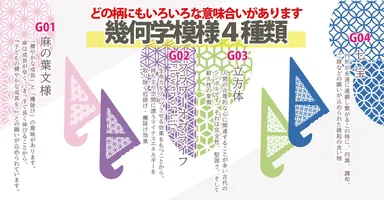 柄はどれもゲン担ぎ