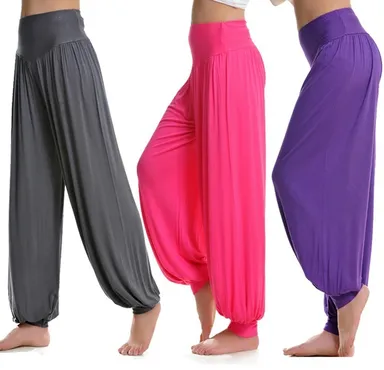 スポーツとレディースファッションの店／サルエルヨガパンツ