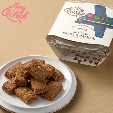 ヘルシー　フィリング　スナックス(ココア＆オートミール)_12個／税込1,280円