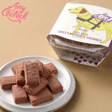 ヘルシー　フィリング　スナックス(紫芋＆ココナッツ)_12個／税込1,280円