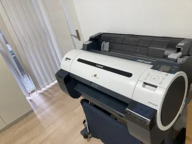 A版印刷のプロッターもあります。