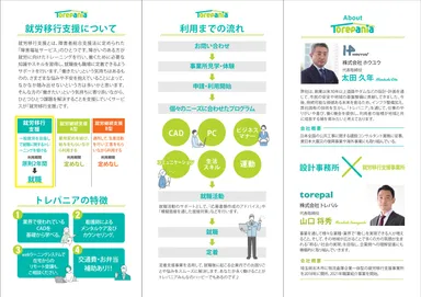 パンフレット内側