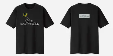 ウクライナ人道支援チャリティーTシャツ ブラック