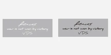 ウクライナ人道支援チャリティーTシャツ バックプリント