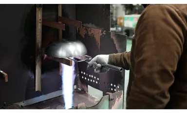 焼き入れの模様